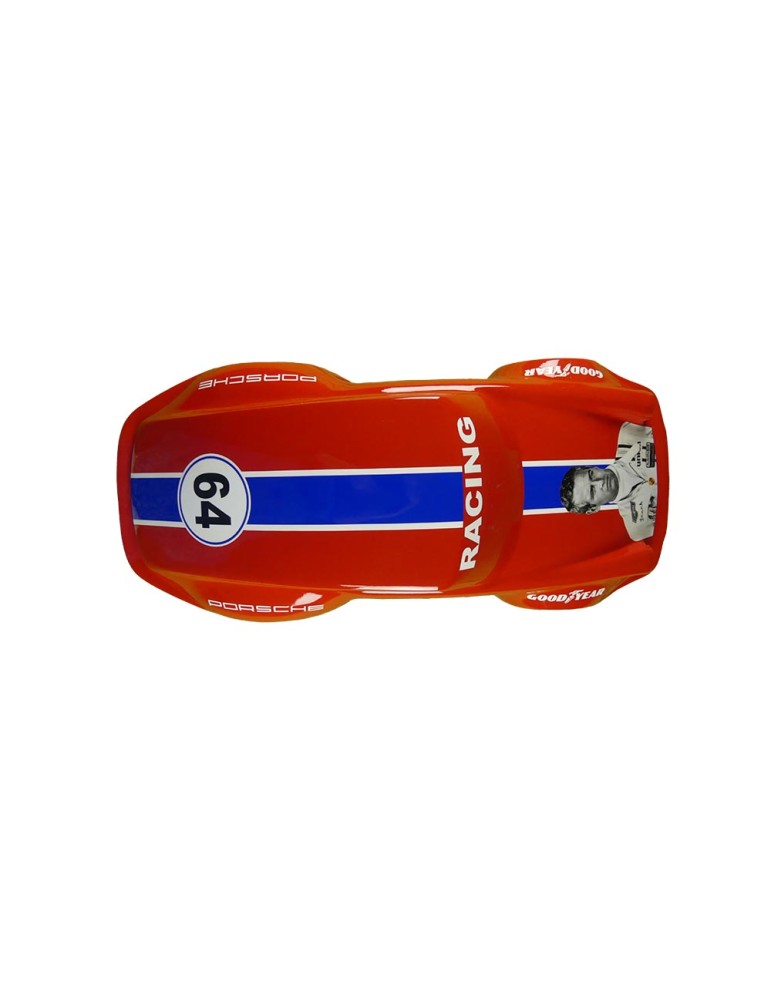 Car Porsche racing 64 Red