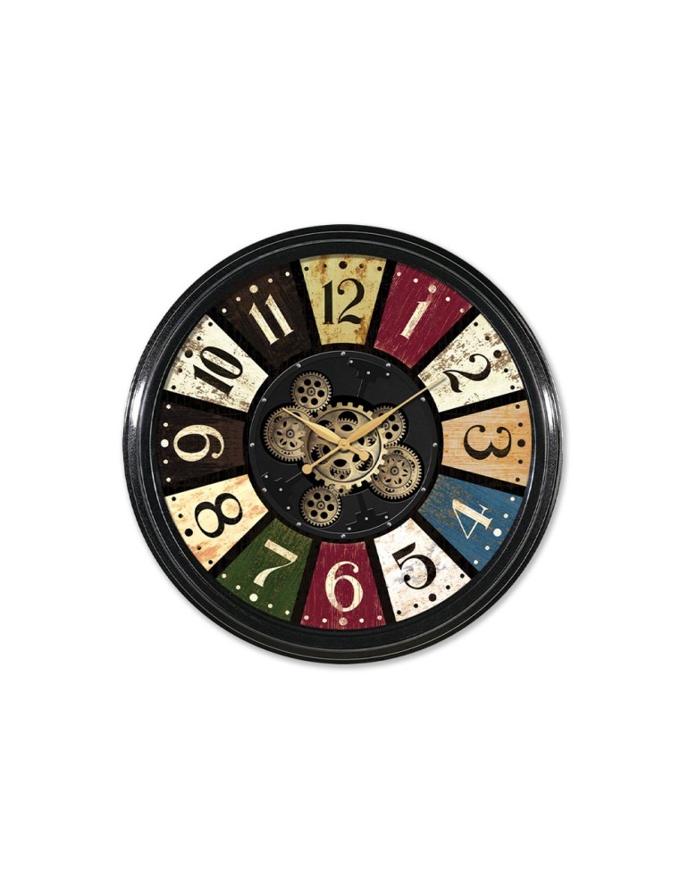 Horloge à engrenages avec verre – 08.035 – Ø 58 cm