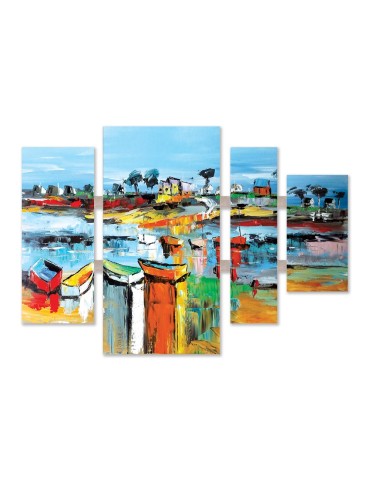 Toile quadriptyque - 03.3076D