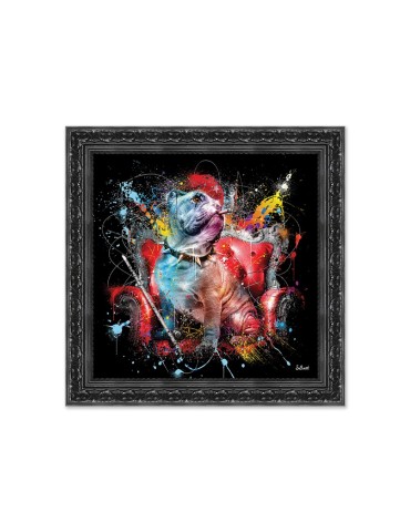 Image encadrée – Sylvain Binet - Bulldog Anglais Color
