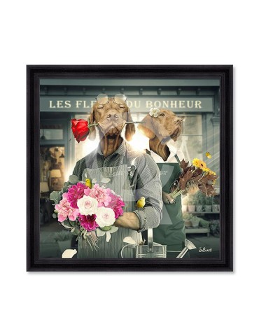 Chiens fleuristes – Sylvain Binet