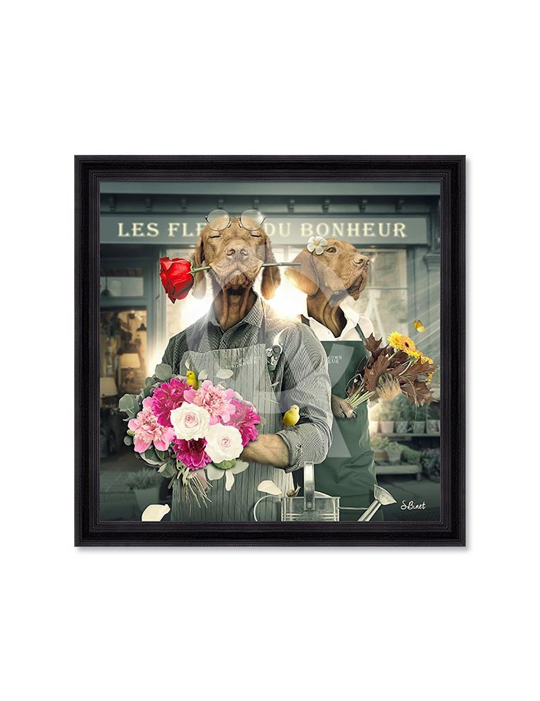 Chiens fleuristes – Sylvain Binet