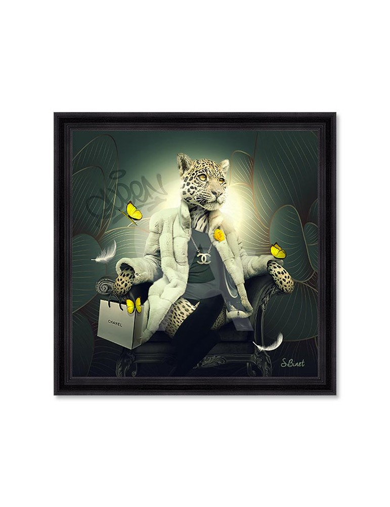 Léopard Chesterfield – Sylvain Binet Léopard Chesterfield – Sylvain Binet