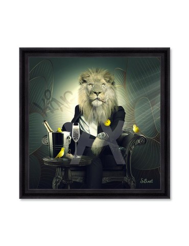 Lion chesterfield – Sylvain Binet