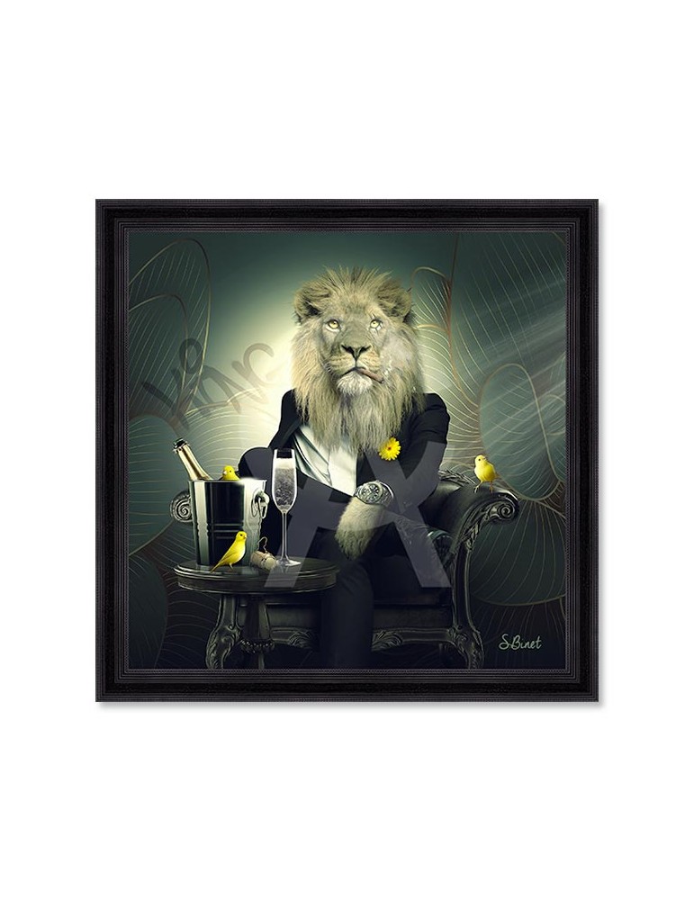 Lion chesterfield – Sylvain Binet Lion chesterfield – Sylvain Binet