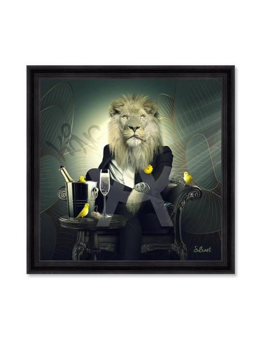 Lion chesterfield – Sylvain Binet Lion chesterfield – Sylvain Binet