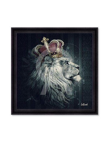 Lion couronne – Sylvain Binet