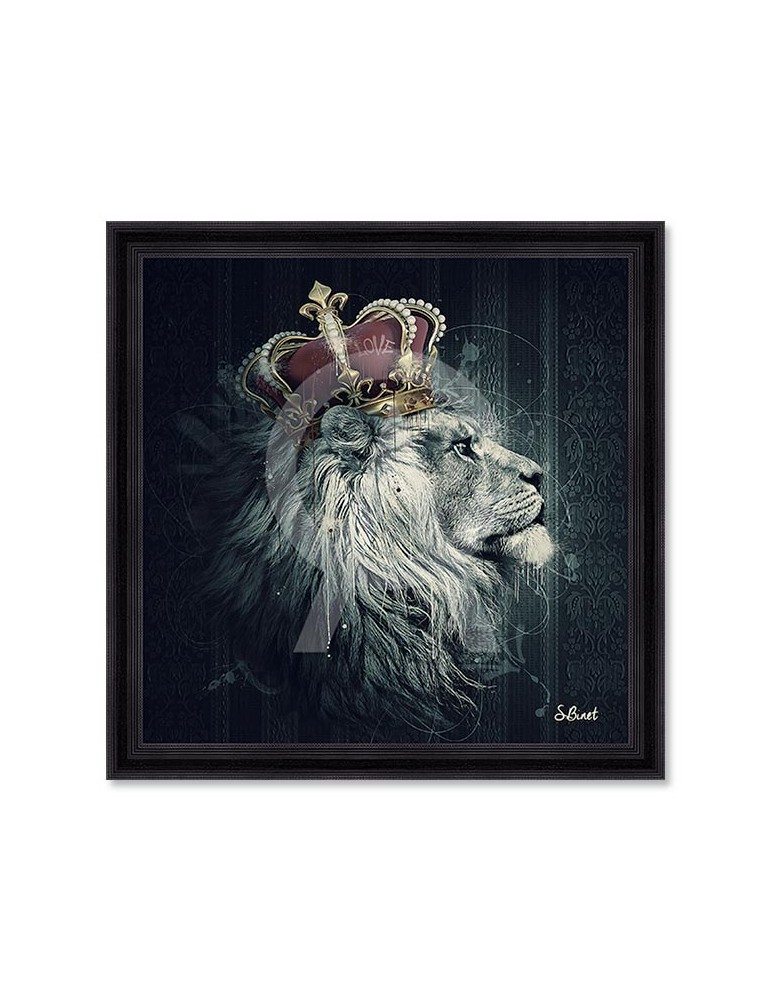 Lion couronne – Sylvain Binet