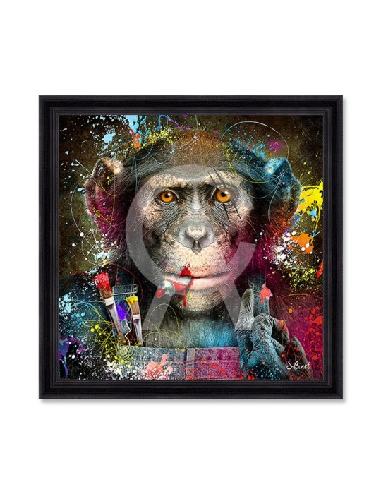 Singe Peintre – Sylvain Binet