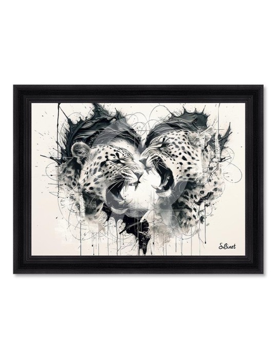 2 Léopards NB – Sylvain Binet