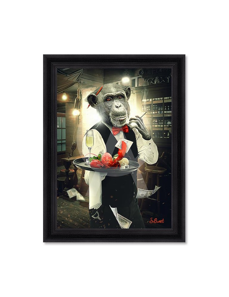 Singe serveur – Sylvain Binet