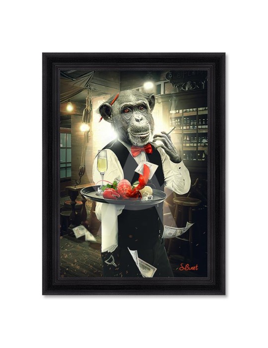 Singe serveur – Sylvain Binet