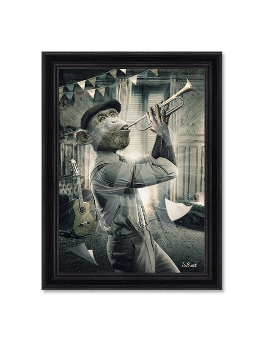 Singe trompette – Sylvain Binet