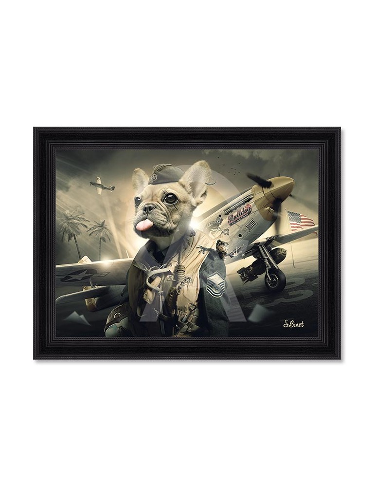 Aviateur bouledog – Sylvain Binet Aviateur bouledog – Sylvain Binet