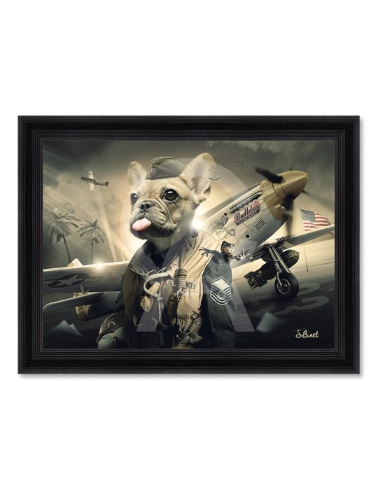 Aviateur bouledog – Sylvain Binet Aviateur bouledog – Sylvain Binet
