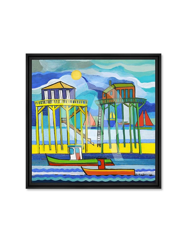 A la Pêche aux Tchanquées – Martine Gonnin