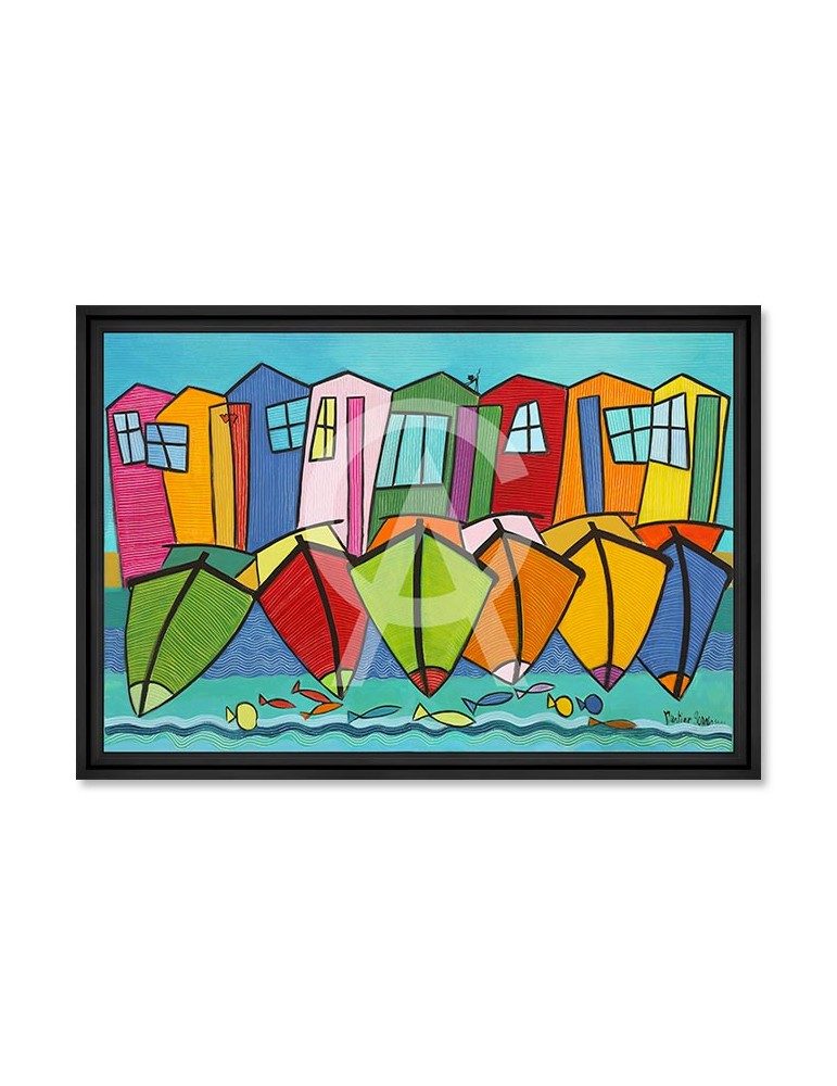 Bassin turquoise – Martine Gonnin