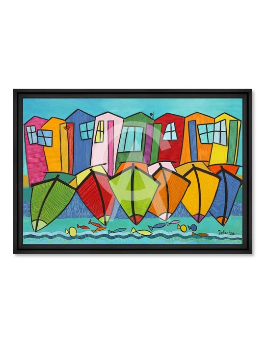 Bassin turquoise – Martine Gonnin