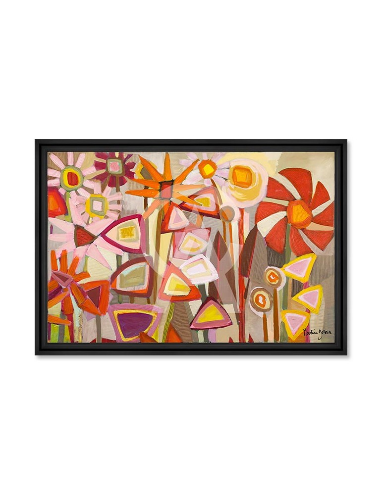 Champs multicolore – Martine Gonnin