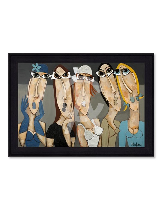 Elégantes en Bleu – Martine Gonnin