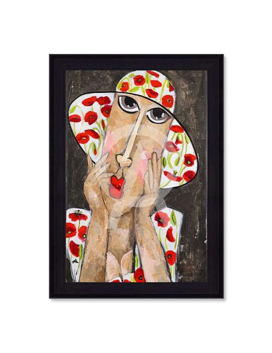 La fille aux coquelicots – Martine Gonnin