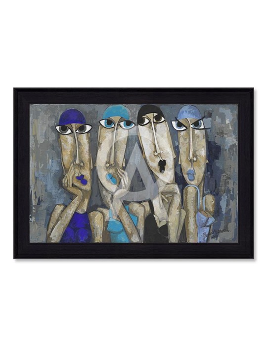 Les Baigneuses bleues – Martine Gonnin