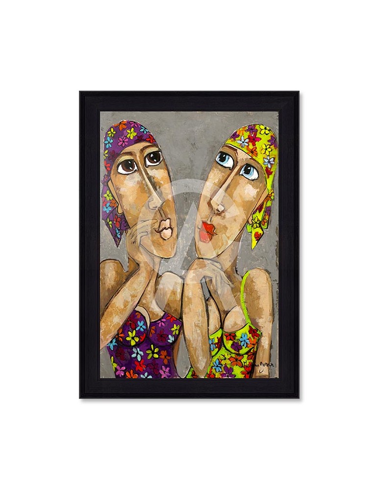 La fille aux bandanas – Martine Gonnin