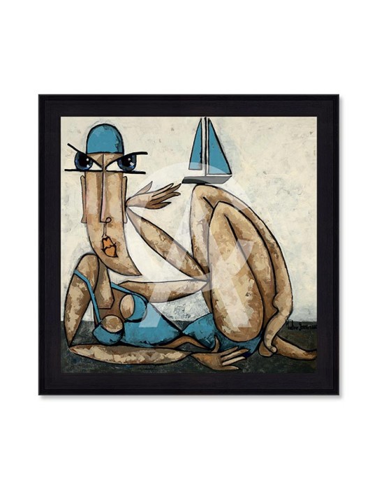 ZE Baigneuse Bleue – Martine Gonnin