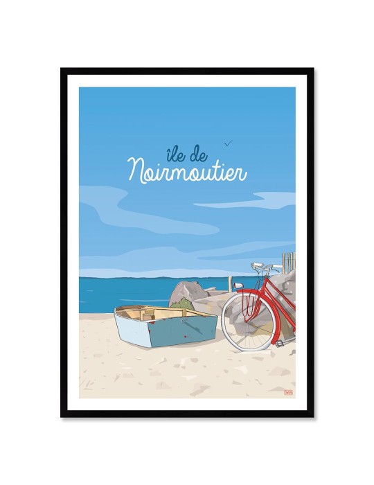 Ile de Noirmoutier – Poster affiche – image encadrée