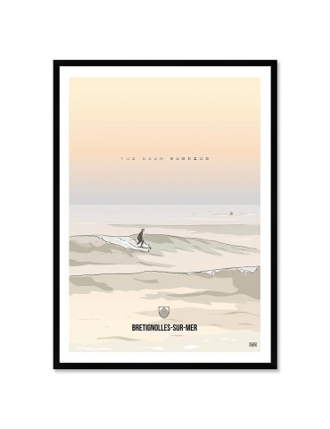 Bretignolles-sur-Mer – Poster affiche – image encadrée