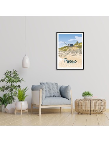 Pornic - Loire Atlantique – Poster affiche – image encadrée 2