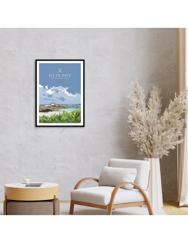 Ile de Batz – Poster affiche – image encadrée 2