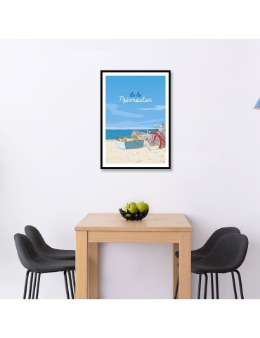 Ile de Noirmoutier – Poster affiche – image encadrée 2