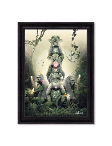 Singe totem – Sylvain Binet