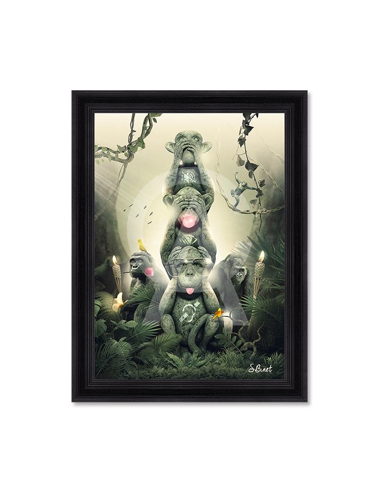 Singe totem – Sylvain Binet