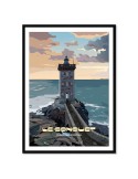Le Conquet-Kermorvan – Poster affiche – image encadrée