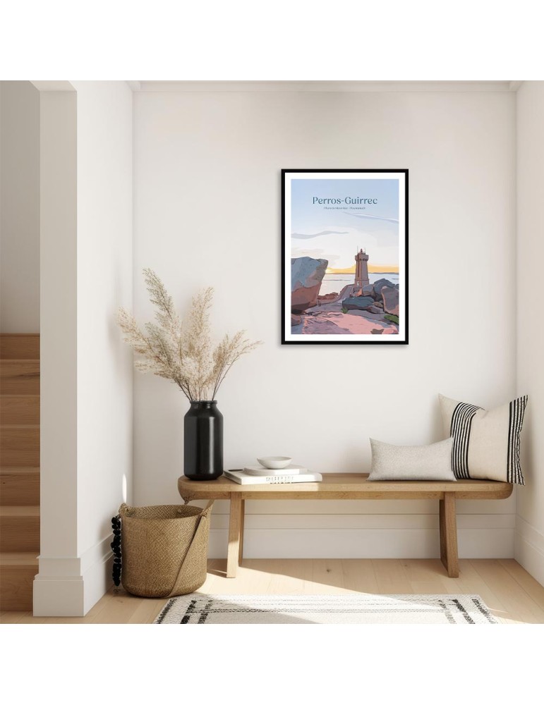 Ploumanach – Poster affiche – image encadrée