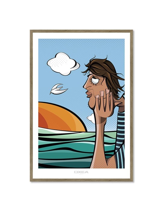 Kontenplazioa – Oxea – image encadrée