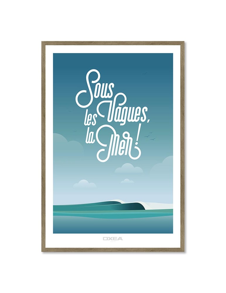 Olatuak – Oxea – image encadrée