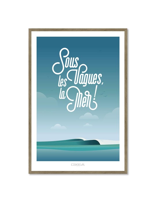 Olatuak – Oxea – image encadrée