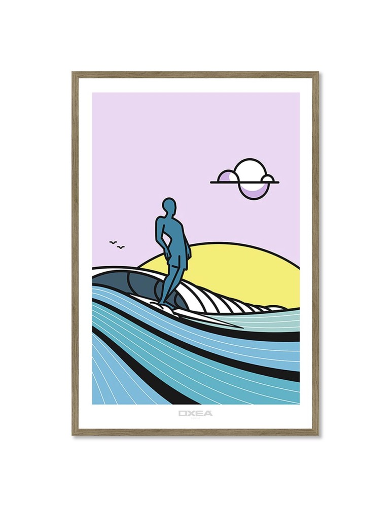 Popa Surfa – Oxea – image encadrée