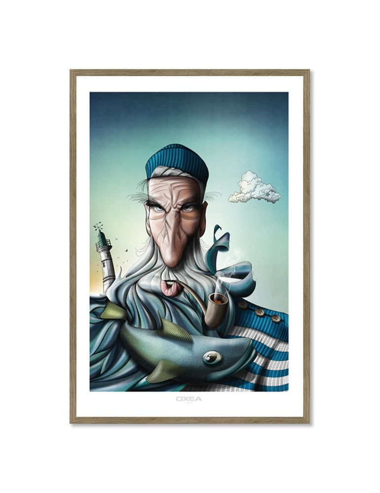 Itsas Ametsa – Oxea – image encadrée