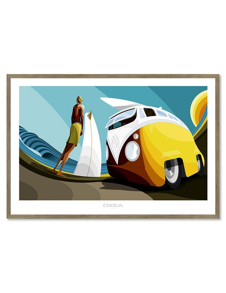 Surfa Saiona Classic – Oxea – image encadrée