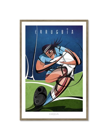 Errugbia Baiona – Oxea – image encadrée