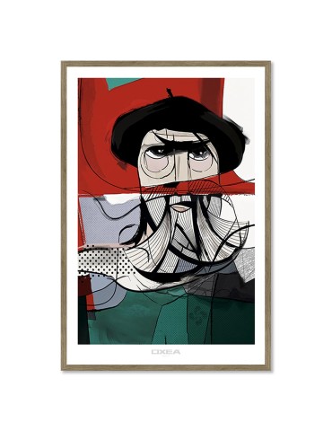 Euskaldun Gizon – Oxea – image encadrée