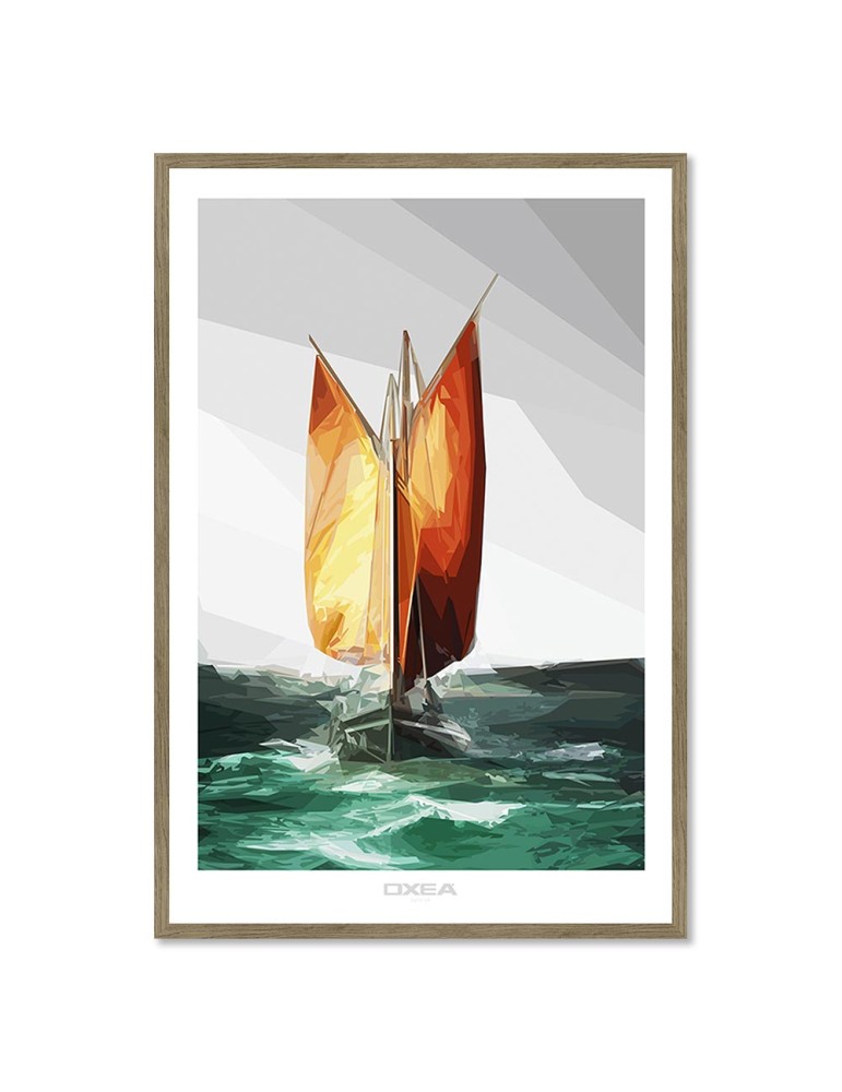 Iguzkia – Oxea – image encadrée