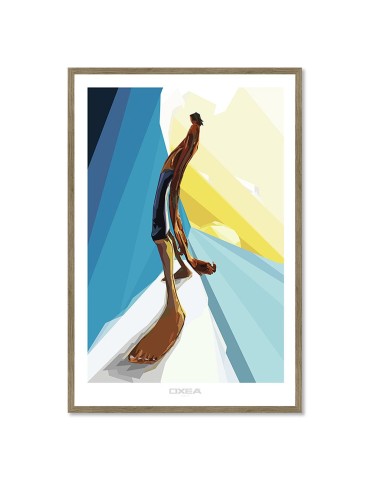 Ilunabarra Surfa – Oxea – image encadrée