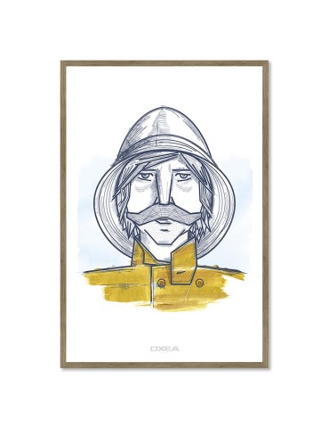 Itsas Hiru – Oxea – image encadrée