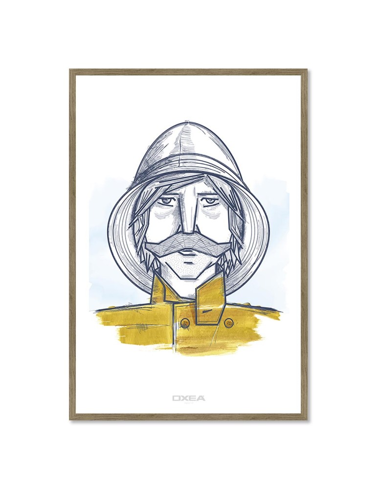 Itsas Hiru – Oxea – image encadrée