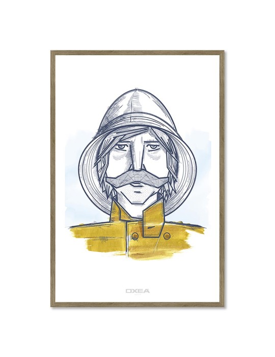 Itsas Hiru – Oxea – image encadrée